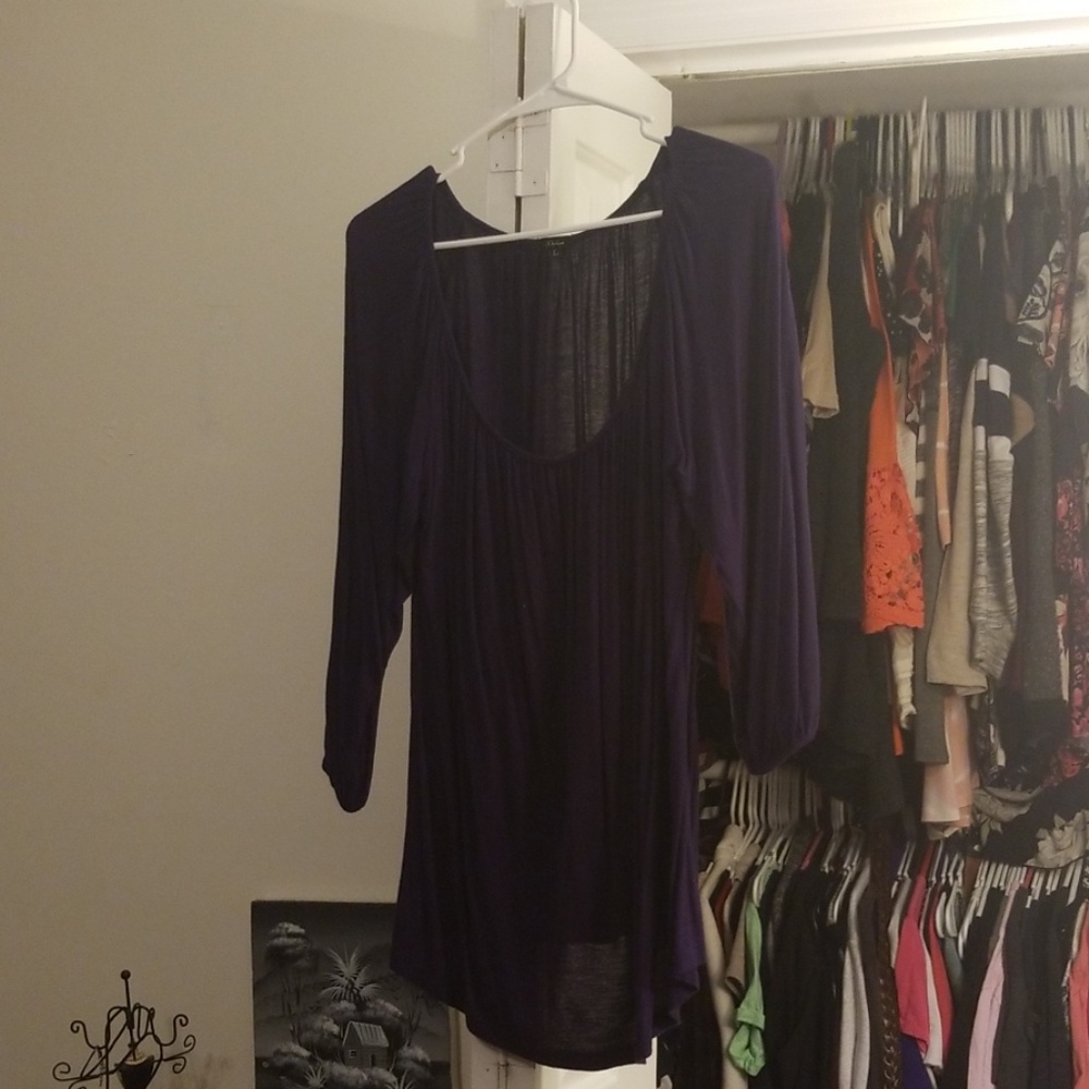 Dark purple top